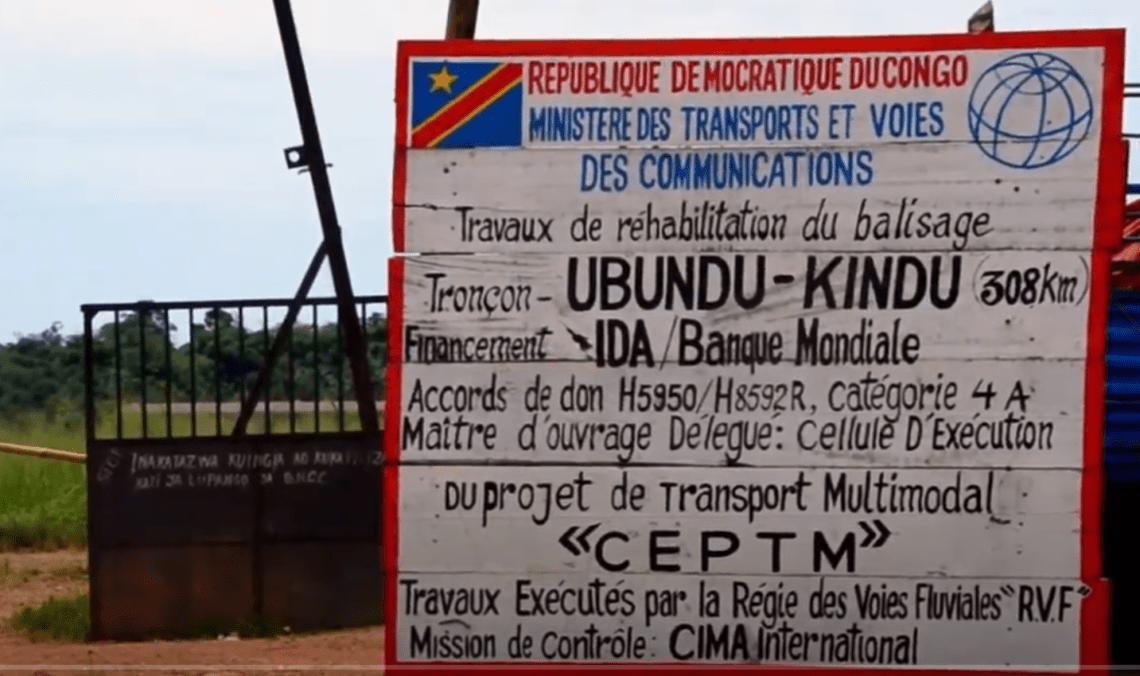 Actualité sur le fleuve Congo. Balisage de 308 km entre Kindu et Ubundu.